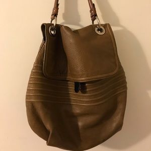 Orla kiely leather bag